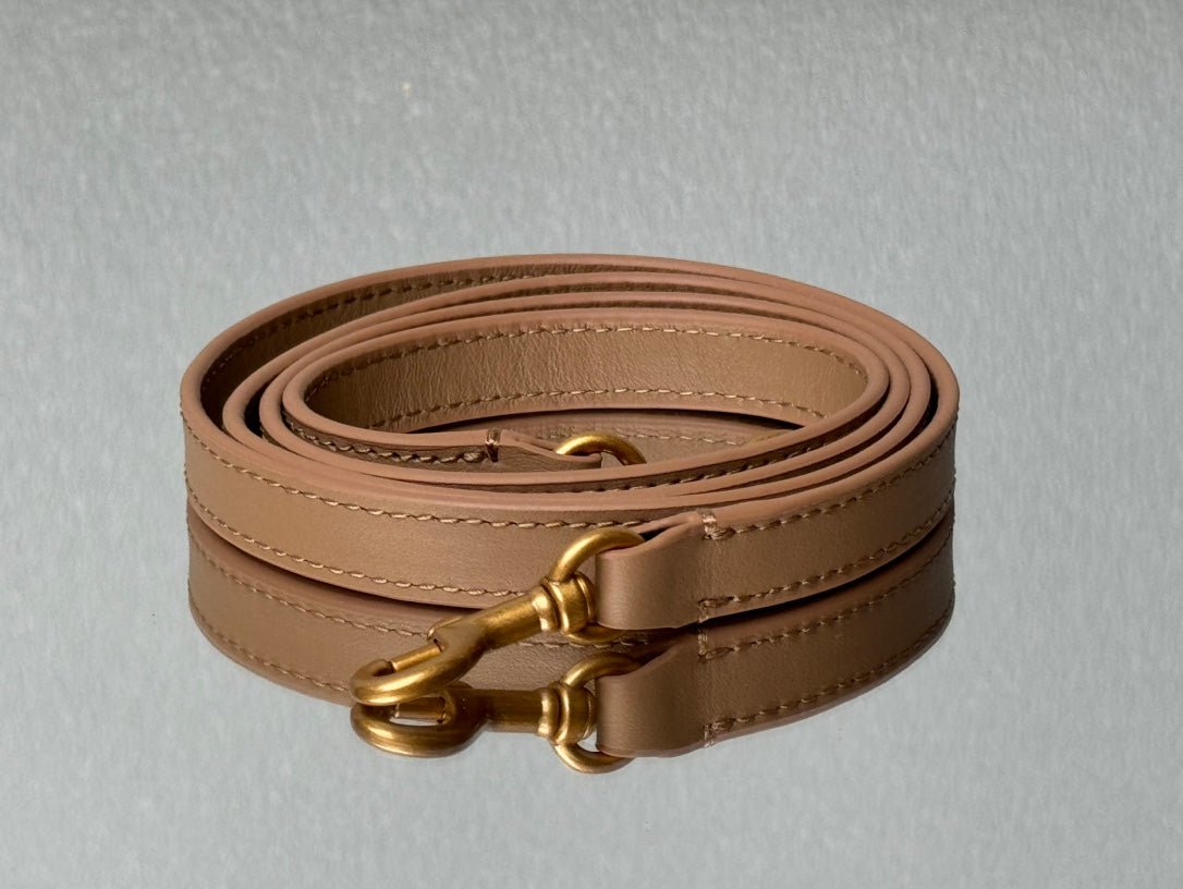 Balenciaga 2025 Rodeo Bag 40cm Milk Tea Smooth Calfskin