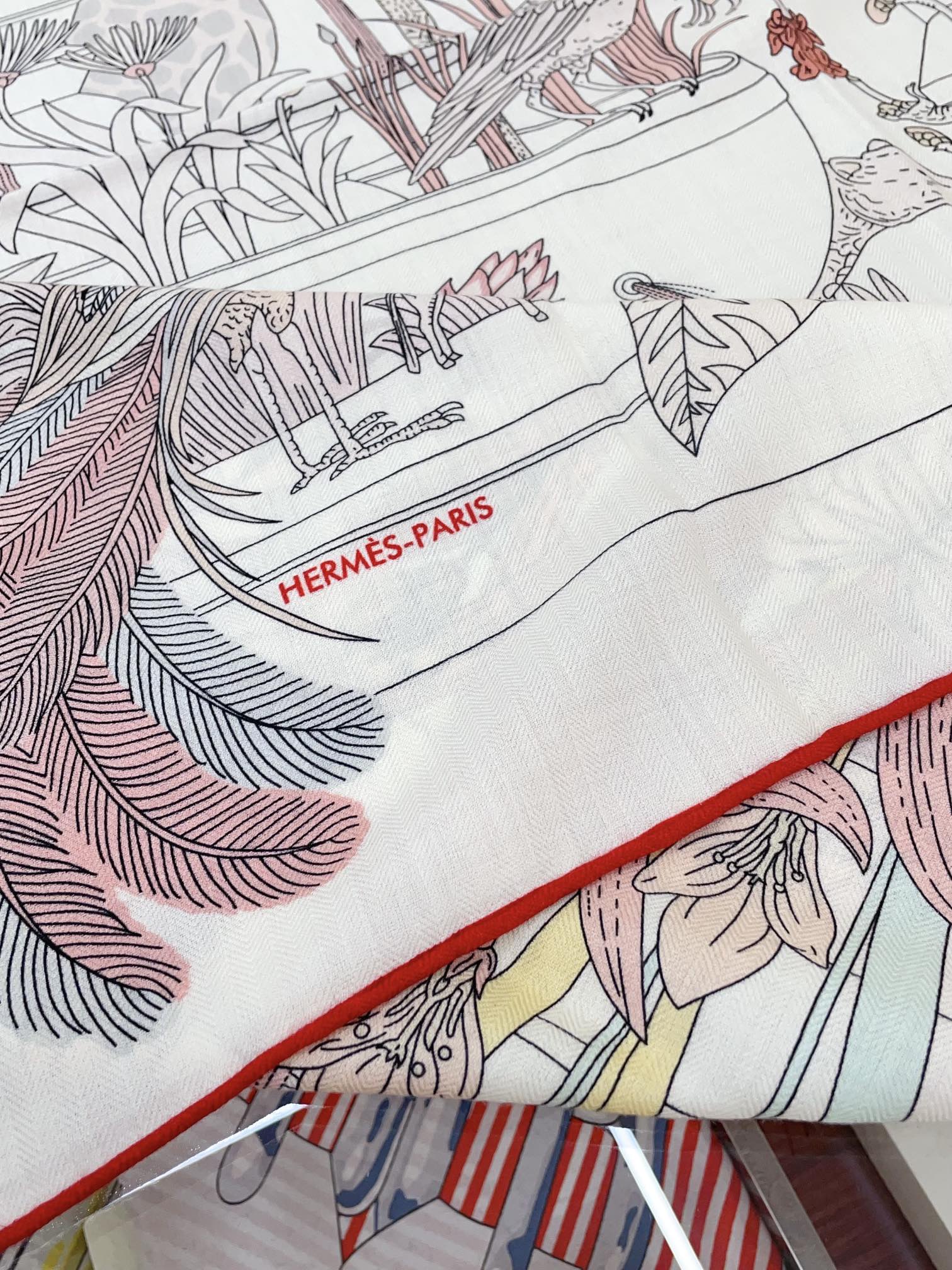 PRECIOUS PARADISE SCARF 135 CM IN COLORFUL CASHMERE AND SILK 379790