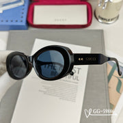 OVAL FRAME SUNGLASSES 59886 IN ACETATE