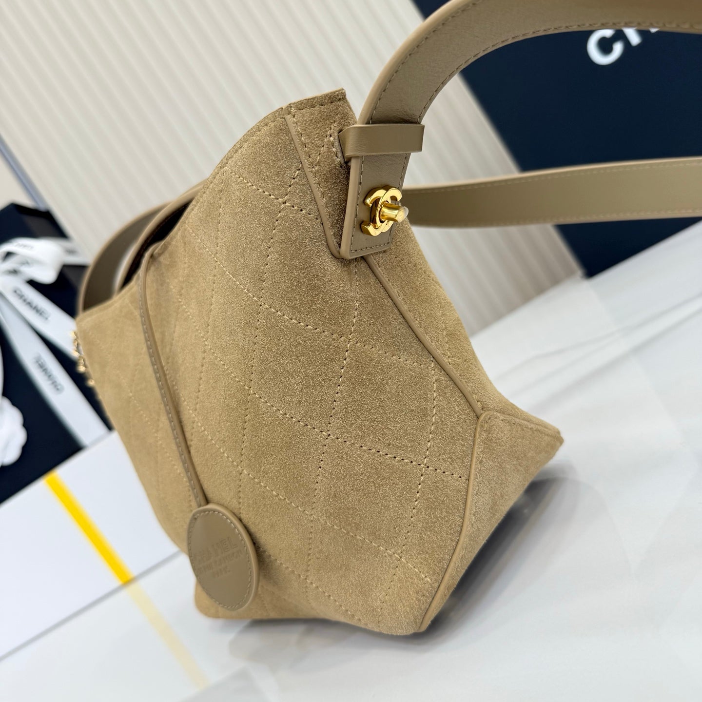 Chanel 2026 Bag 26cm Suede Leather 156914