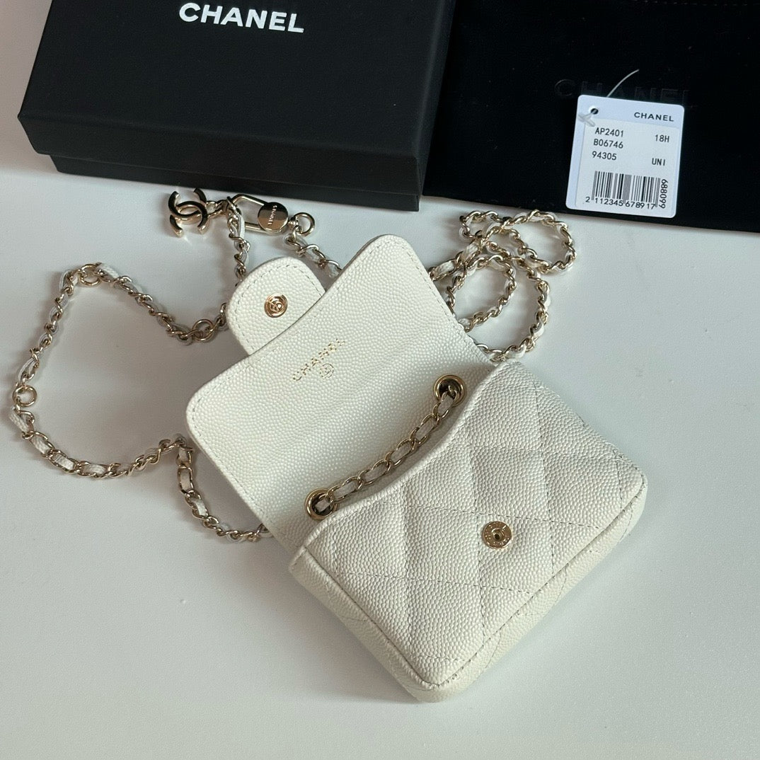 Chanel 11cm Classic Chain Waist Bag 160724