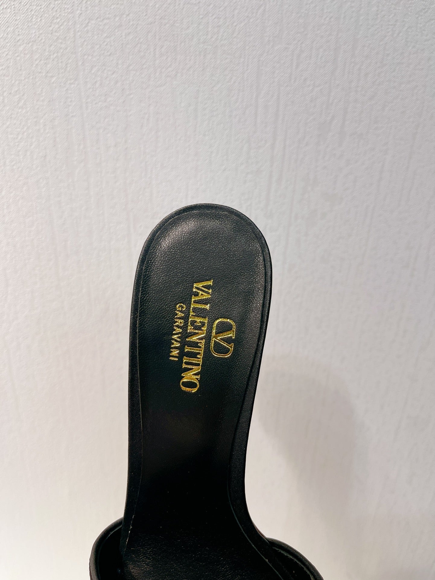 VT Leather Mules Black Cowhide 292867