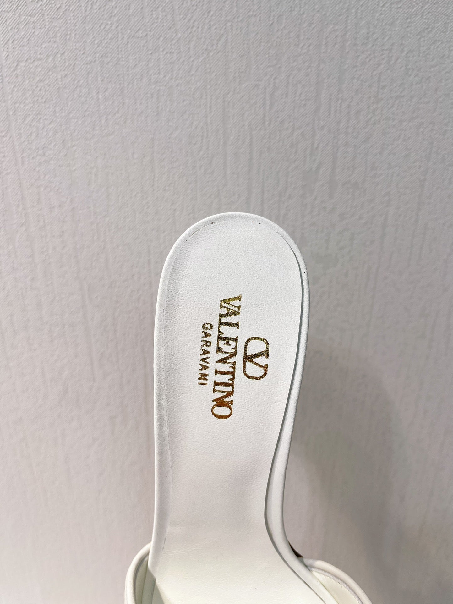 VT Leather Mules White Cowhide 292868