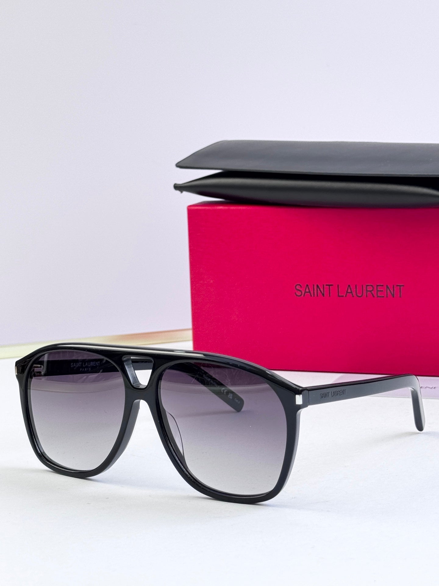 Saint Laurent 2026 SL 596 DUNE Pilot Sunglasses