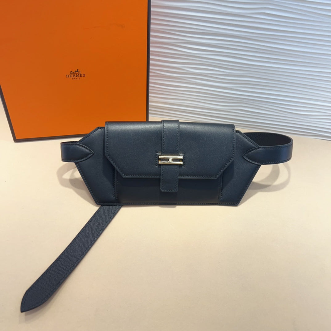 elan pocket 30 belt black bag