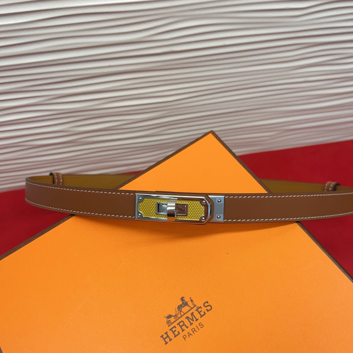 Hermes 2026 Kelly Splas'H 18 Belt Leather 211065