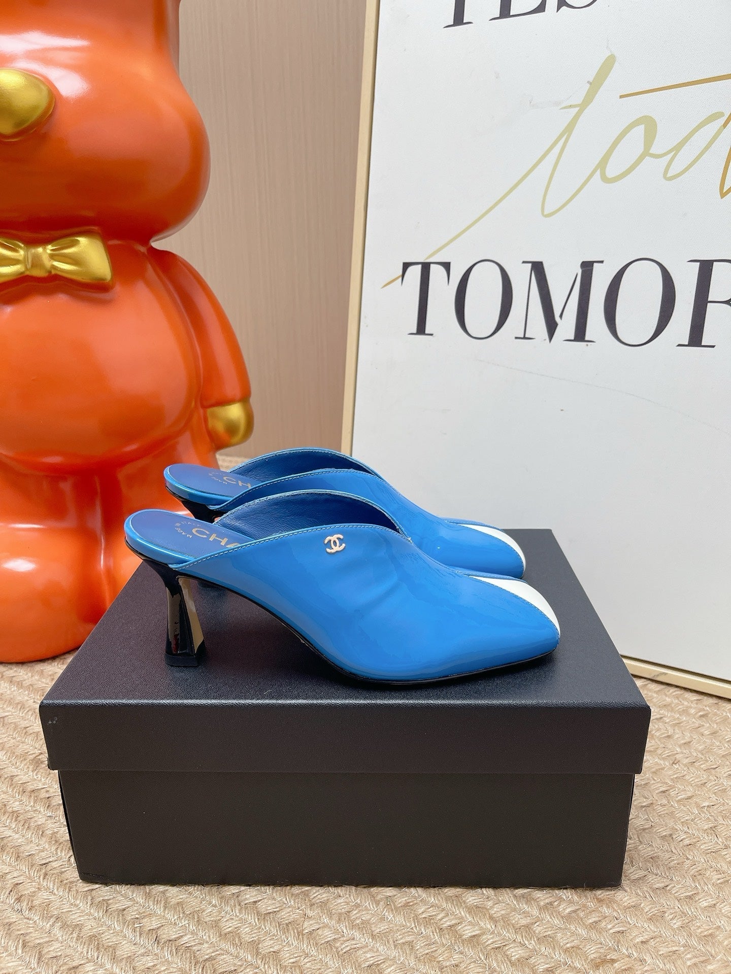 Chanel 2026 Mule 50mm Patent Leather 855336