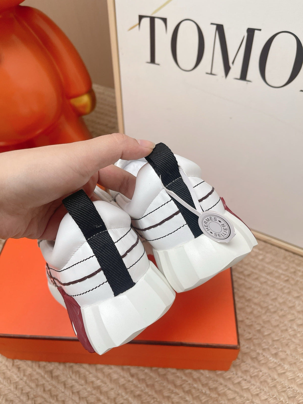 HM 2026 Men Bouncing Sneakers Suede Calfskin 854501