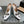 ALAIA AZZEDINE HIGH HEELS IN WHITE CALFSKIN WITH GOLD HARDWARE
