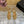 Alaila Mary Jane In Gold Mesh Fabric 103022