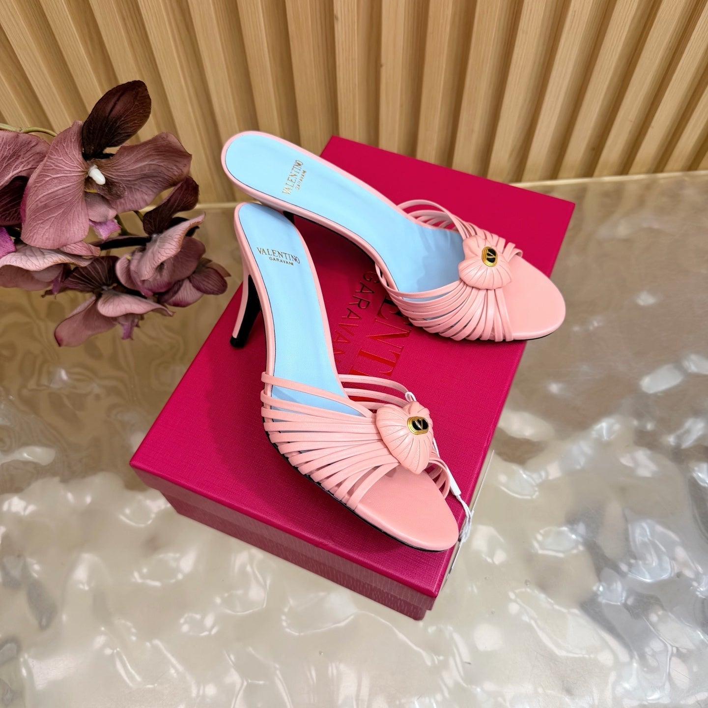 Valentino 2026 Garavani Coeur Royal 80mm Sandals 853005