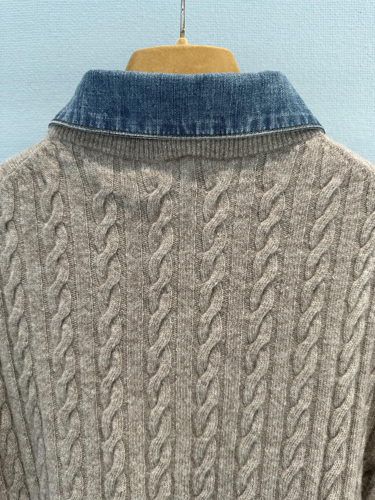 MiuMiu 2026 Shirt Brown Wool 645128