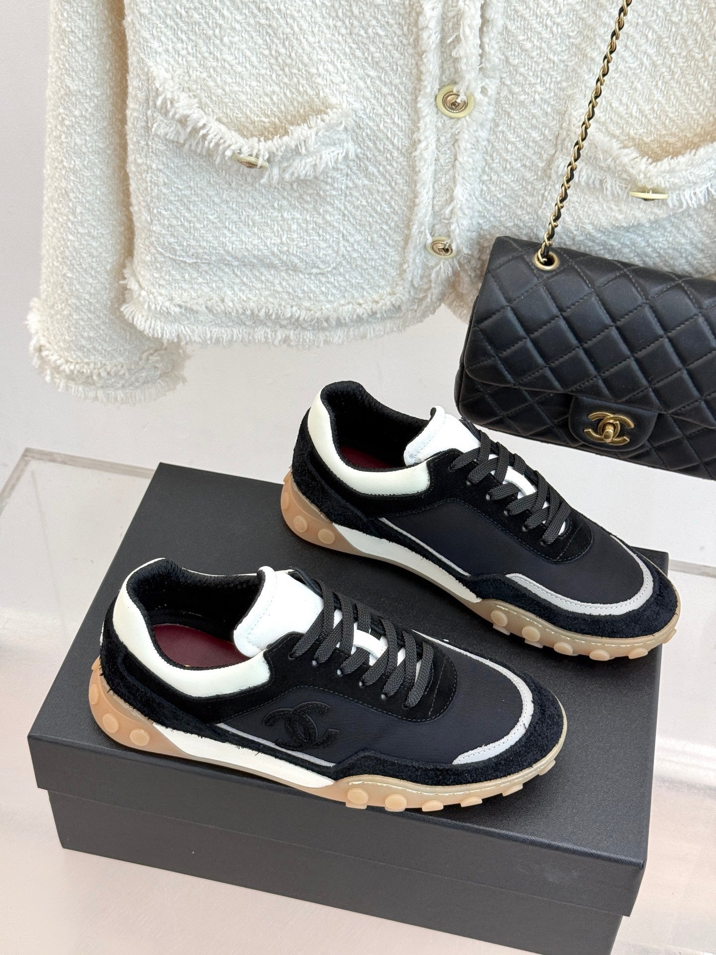 Chanel 2026 Athletic Shoes Leather Sheepskin 825900