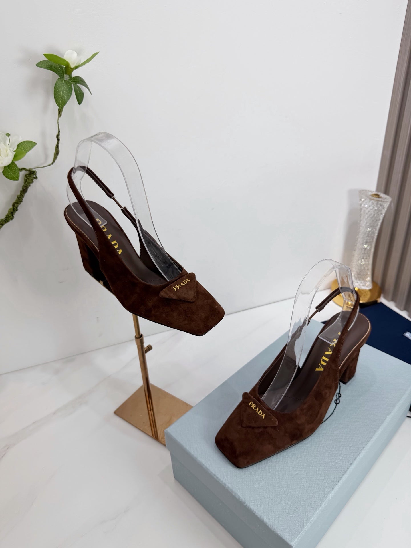 PRA 26SS Slingback 85 Suede 592374