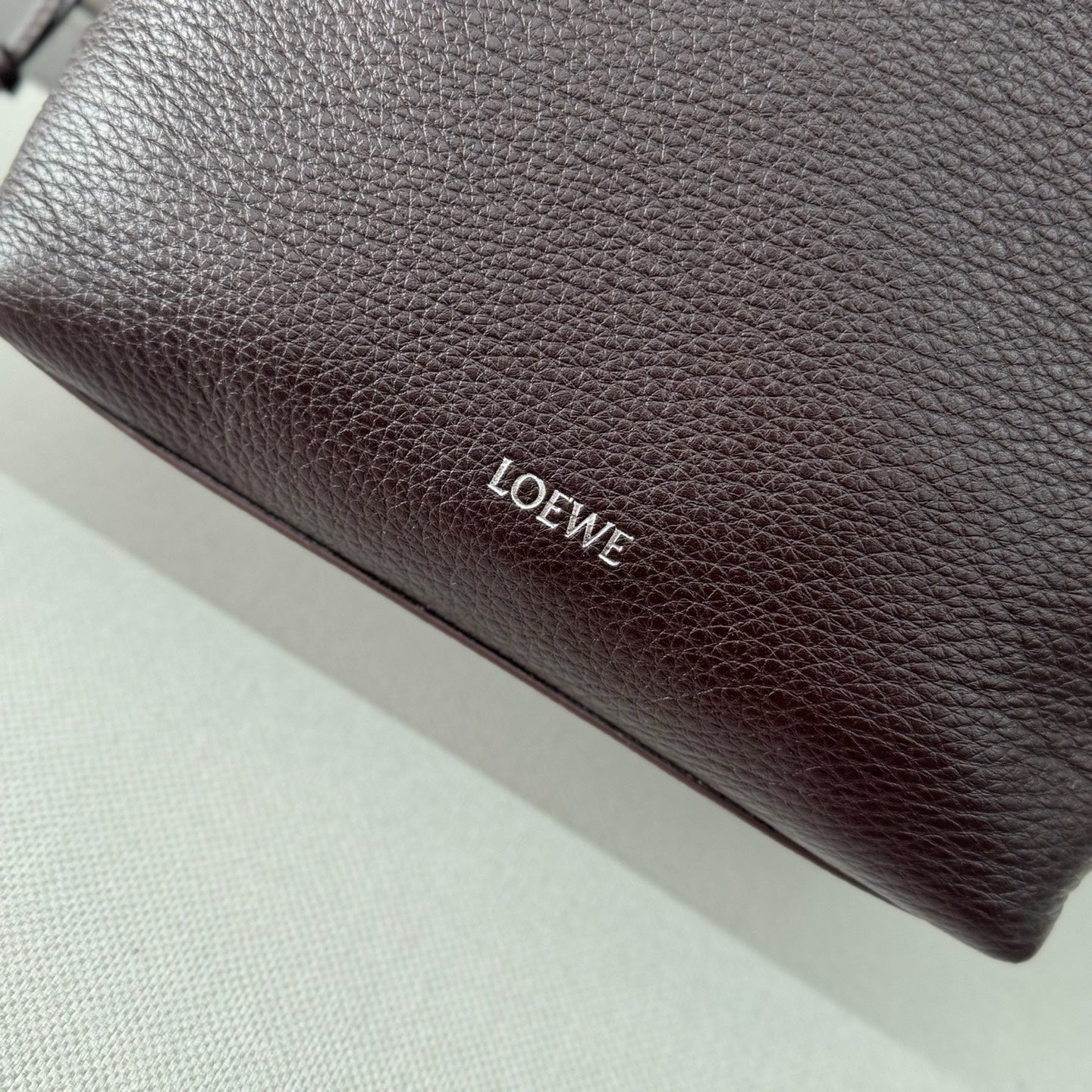 Loewe Small Cubi Crossbody Bag 29 Dark Burgundy Calfskin 280607