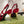 GG SLINGBACK HIGH HEEL PUMP CHERRY VELVET