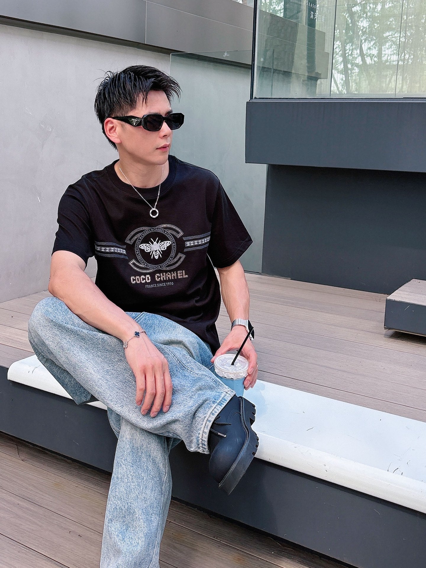CC 2026 Men's Casual Short-Sleeve T-Shirt Fabric 419230