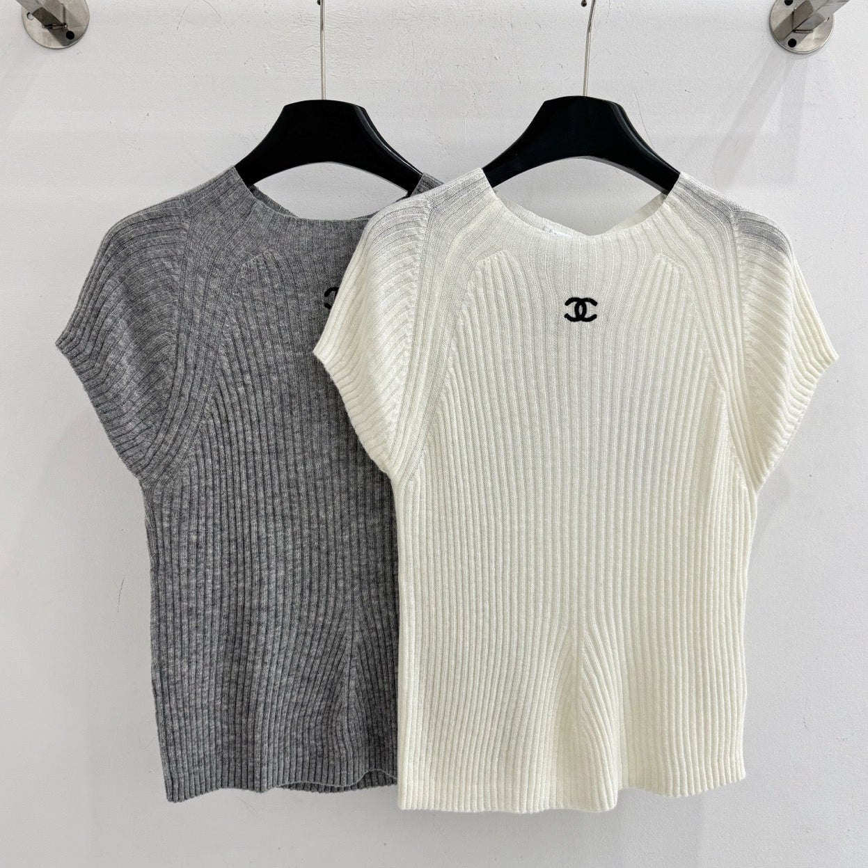 Chanel 2026 Short-Sleeve Shirt Wool 732780