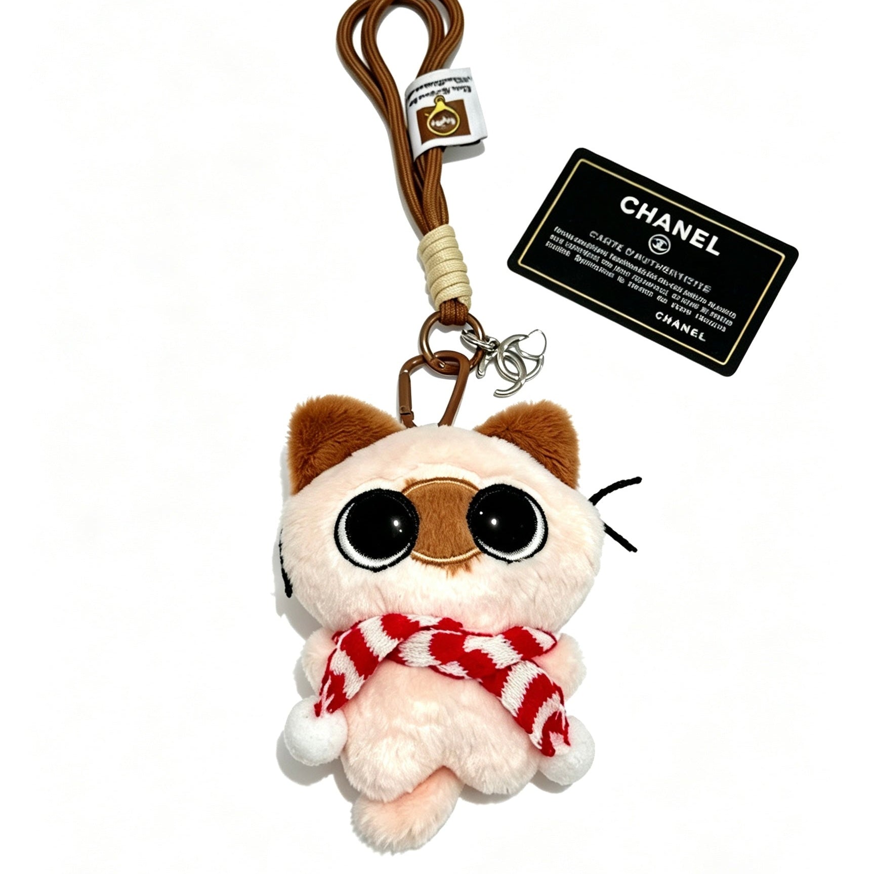Chanel Plush Cute Cat Charm