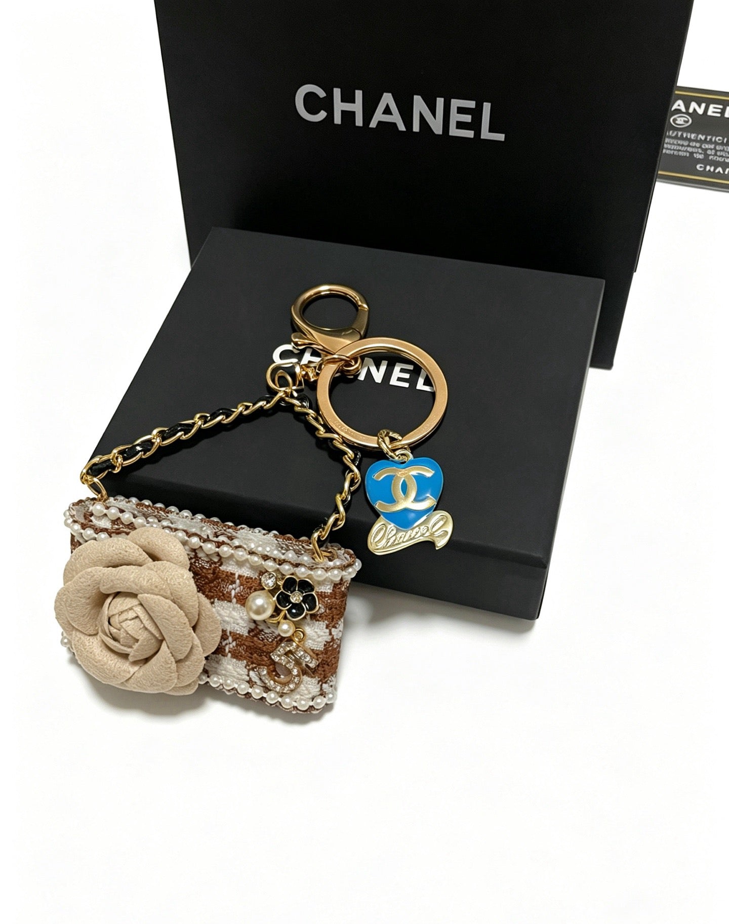 Chanel Flower Mini Bag Charm