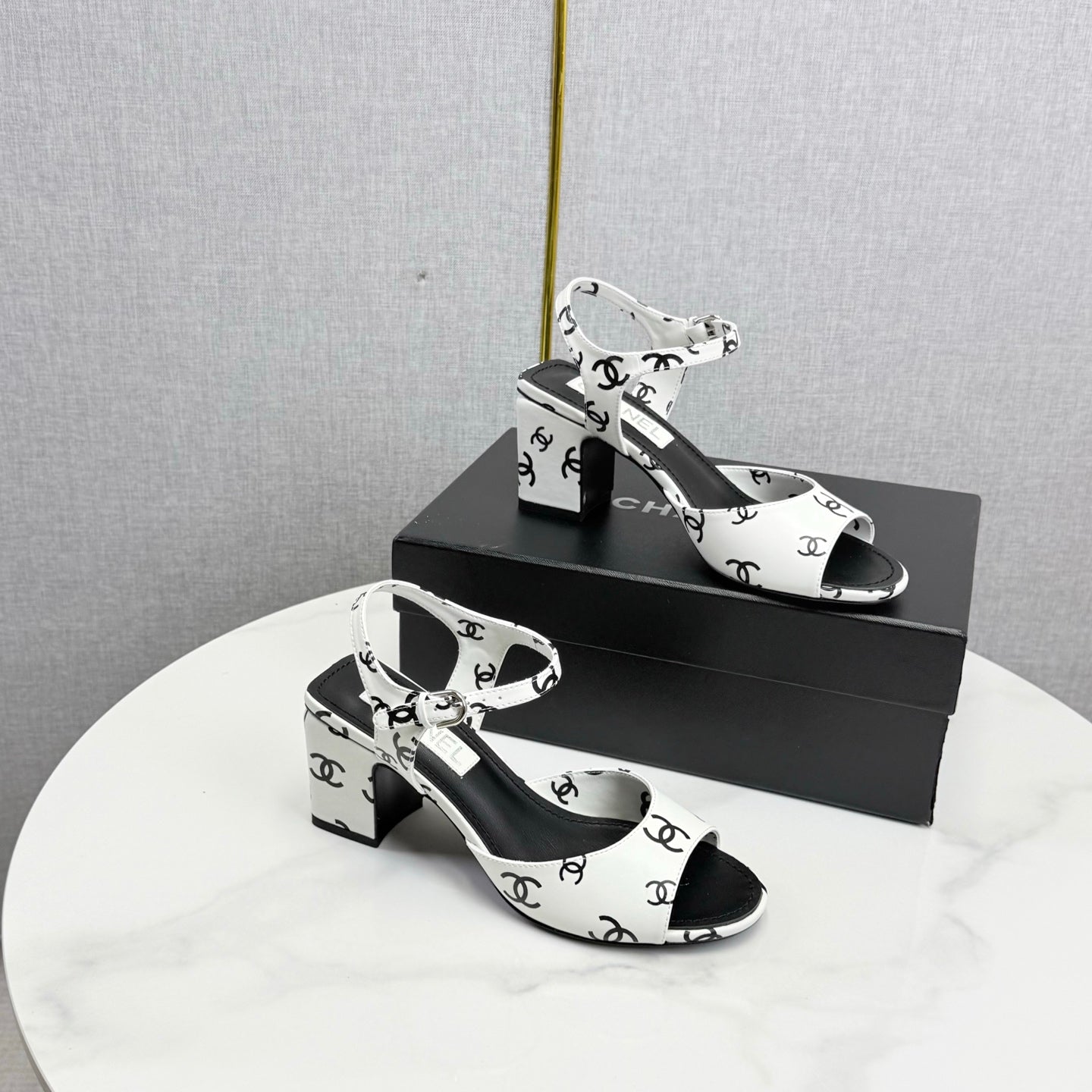 Chanel 2026 Slingback Sandals Sheepskin 801510
