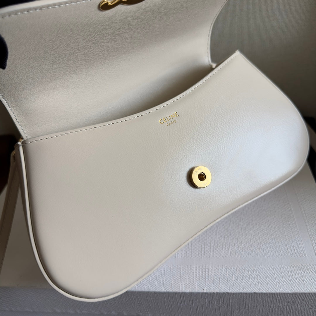 Celin Teen Lola 20 Cream Calfskin