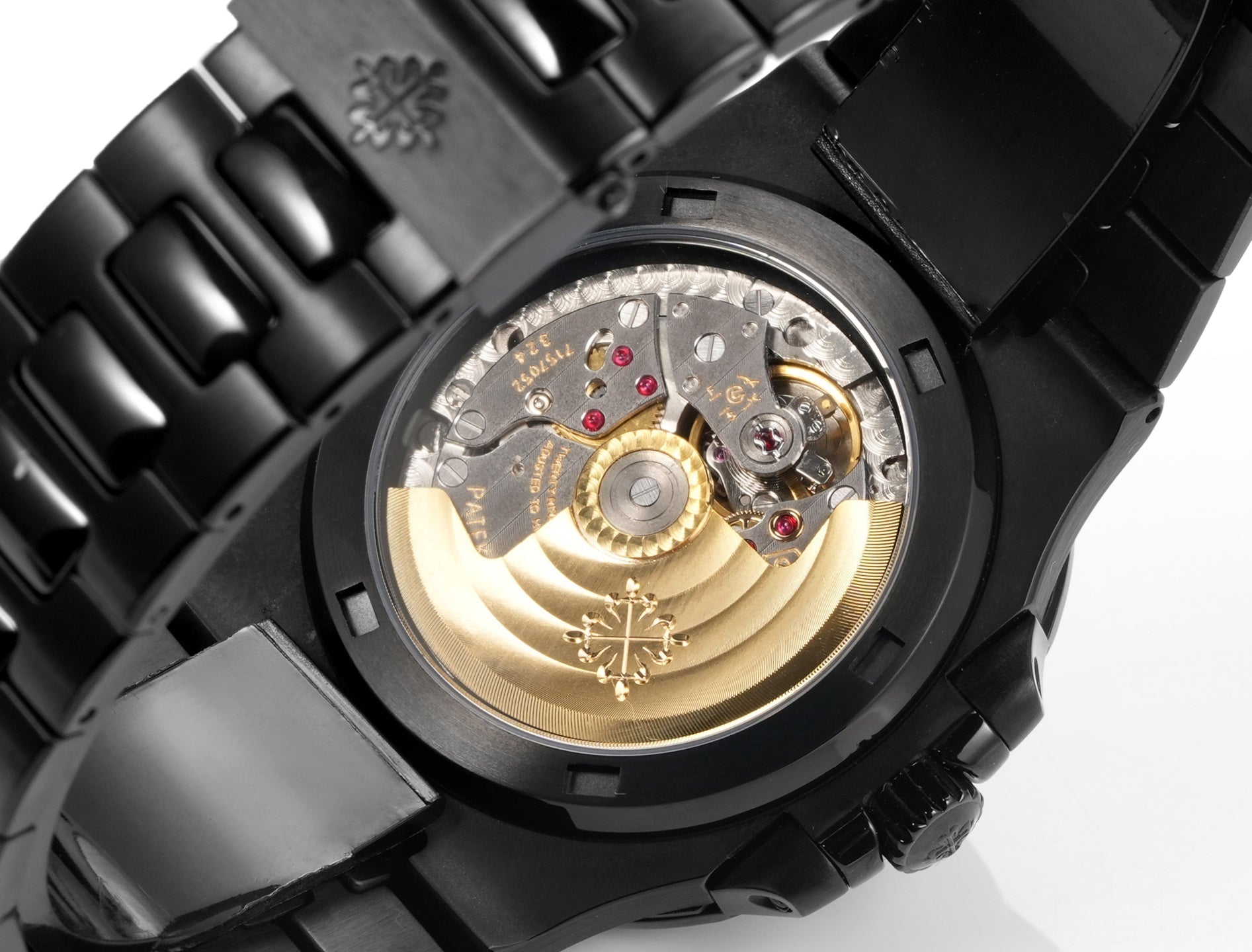 Patek Philippe Nautilus 5711 Red Dial Black Case Watch