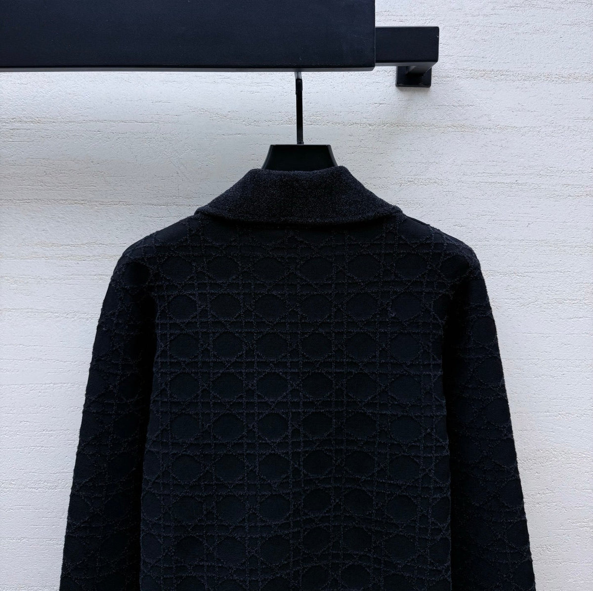 Dior 2026 Cannage Technical Jacquard Jacket Fabric 445461
