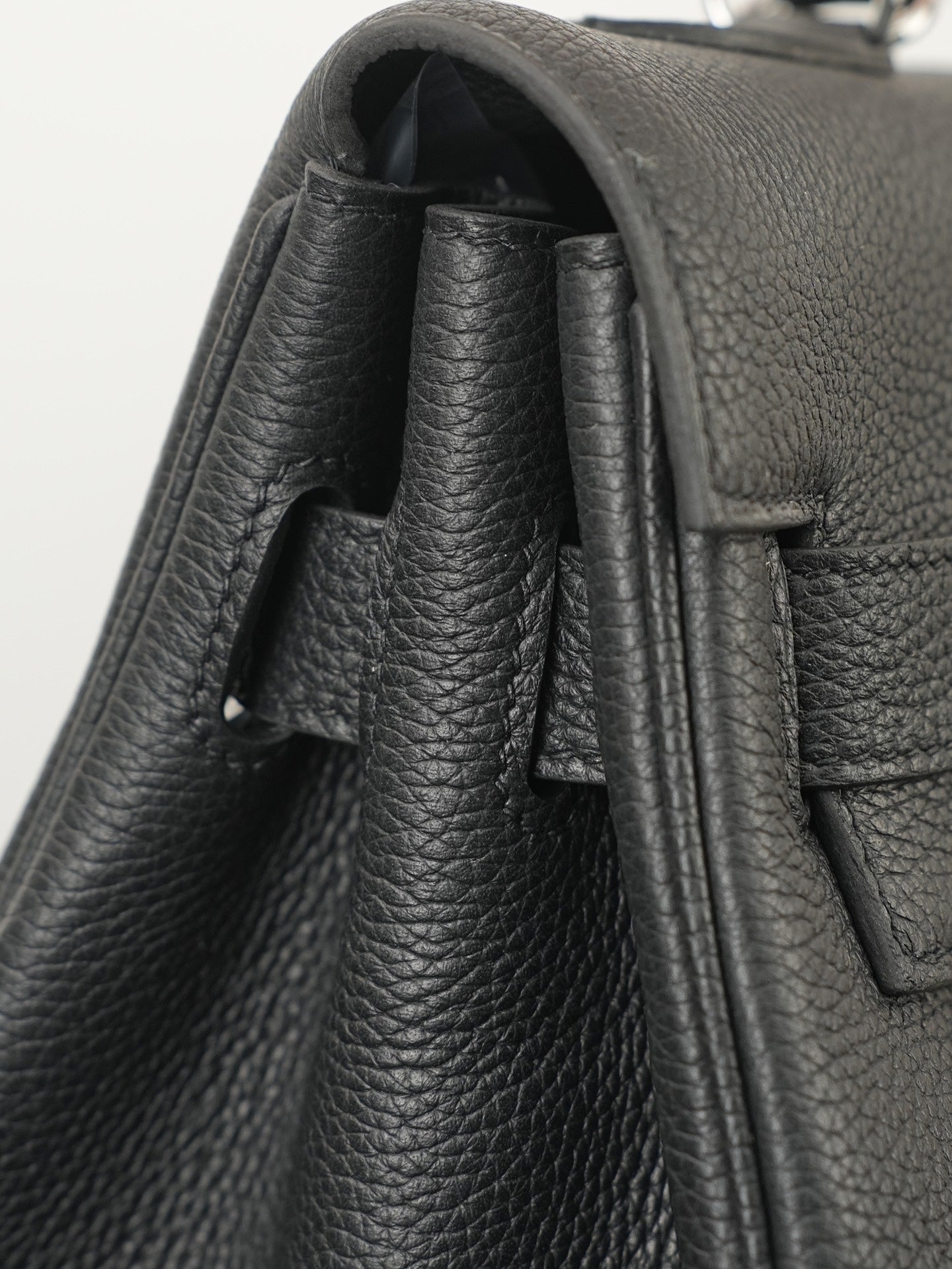 Hermes 2026 Maxi Kelly 42cm Bag Black Togo Leather 284505