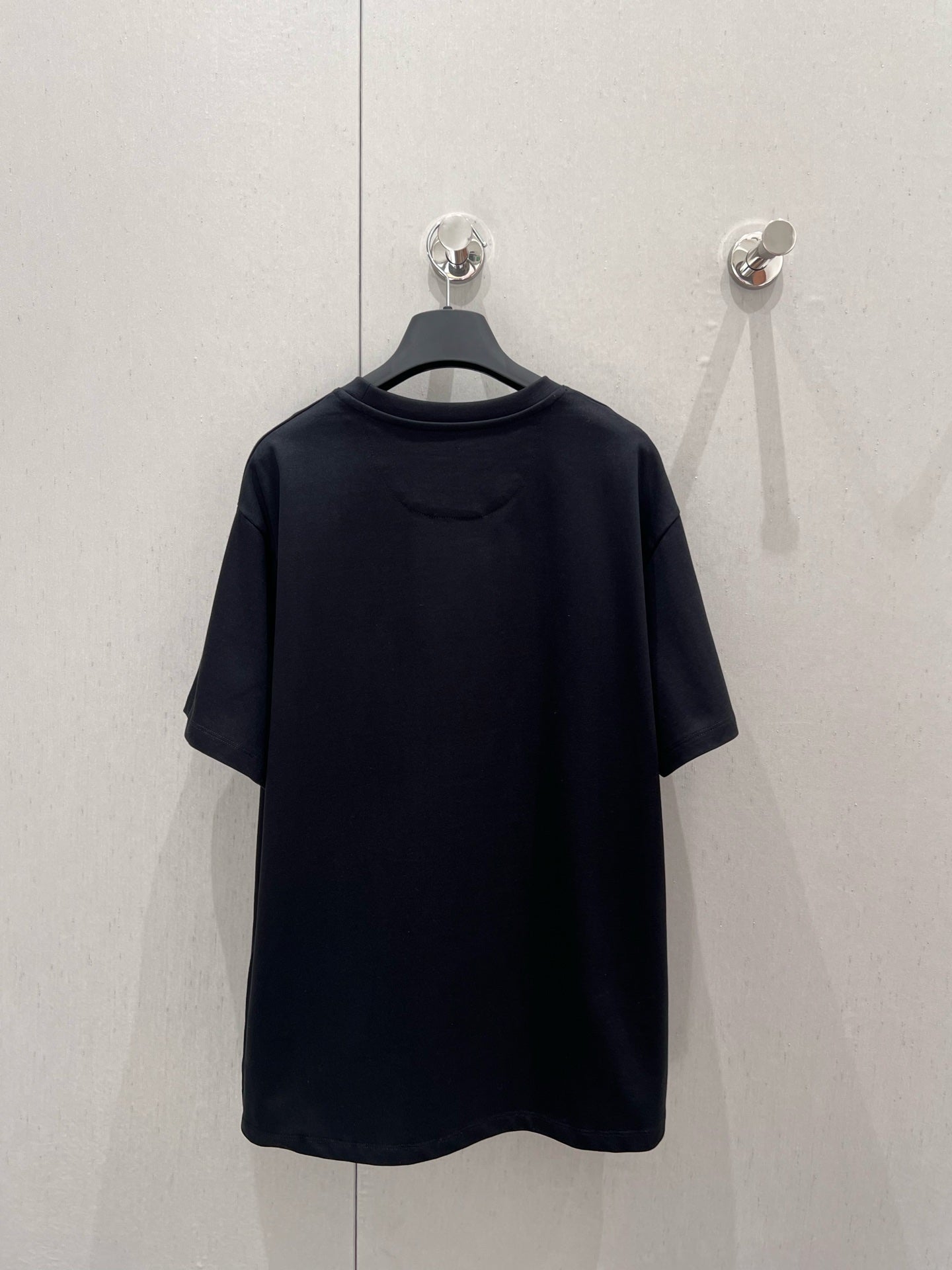 Fendi 25 Little Monster Eyes T-shirt Black Cotton