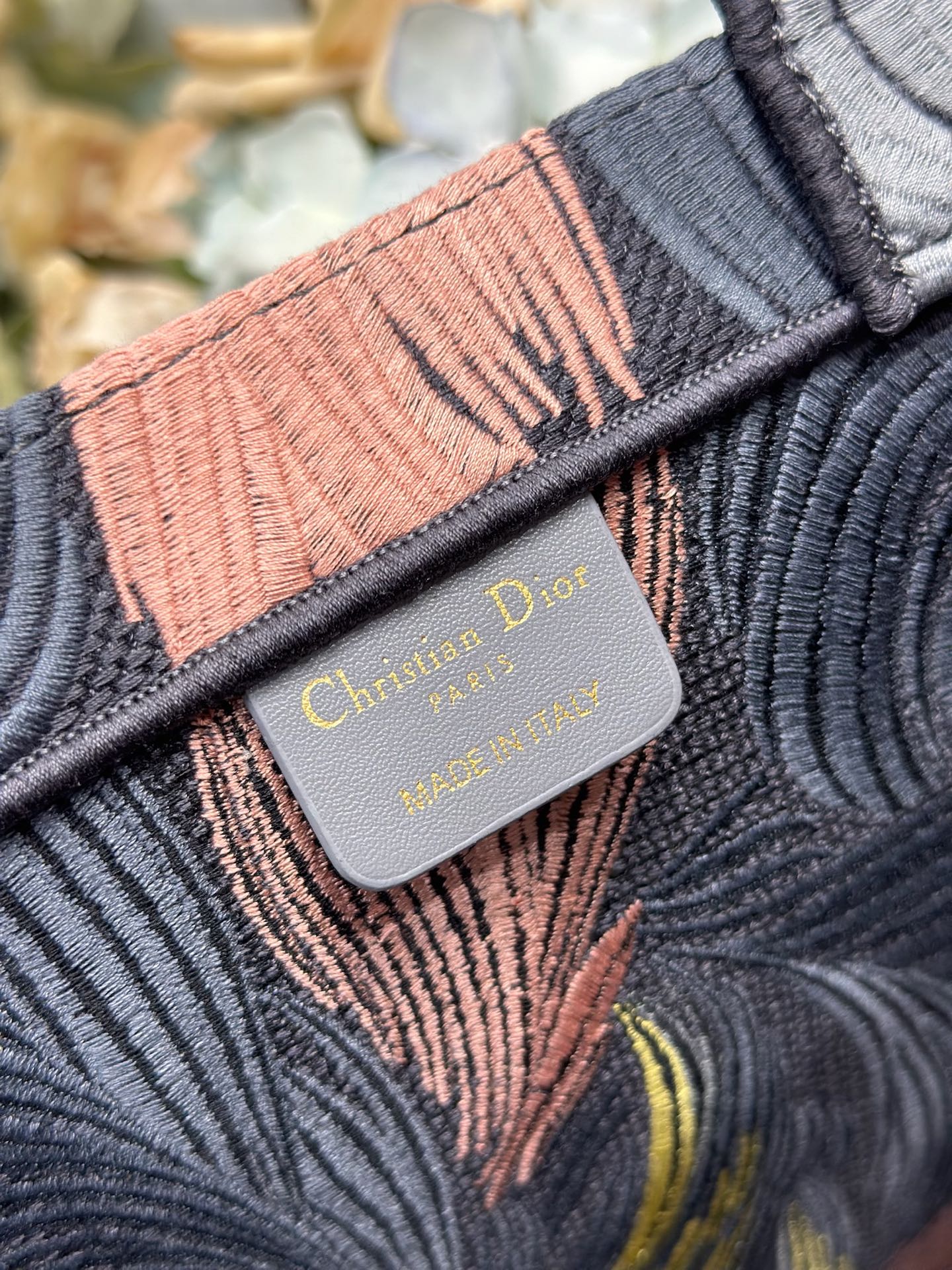 Dior 2026 Book Tote Bag Multicolor Canvas 290879