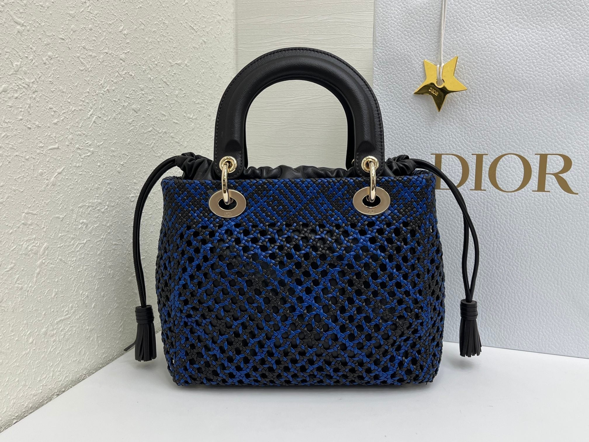 Dior 2026 Woven Bag 24cm Lambskin
