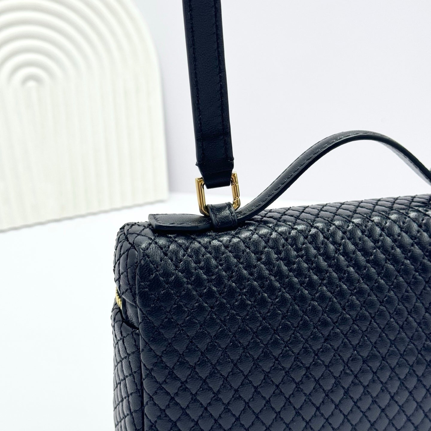 LP 2026 Extra Pocket L19 Black /Sun Gold Lambskin