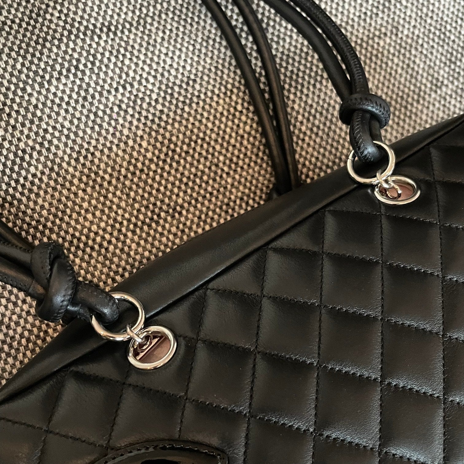 Chanel 2026 Cambon Ligne Bowling Bag 27cm Calfskin
