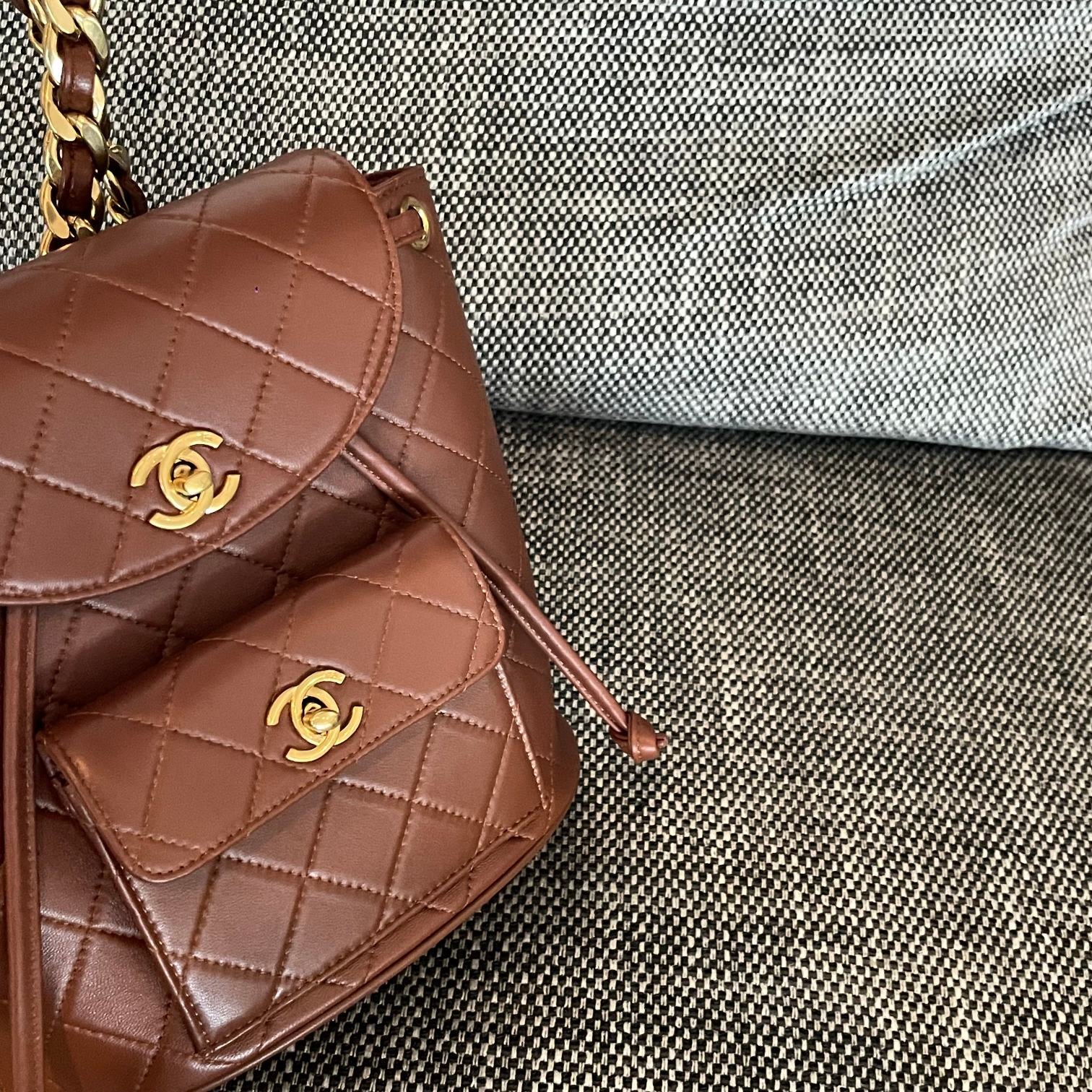Chanel 2026 Duma Backpack 30cm Calfskin
