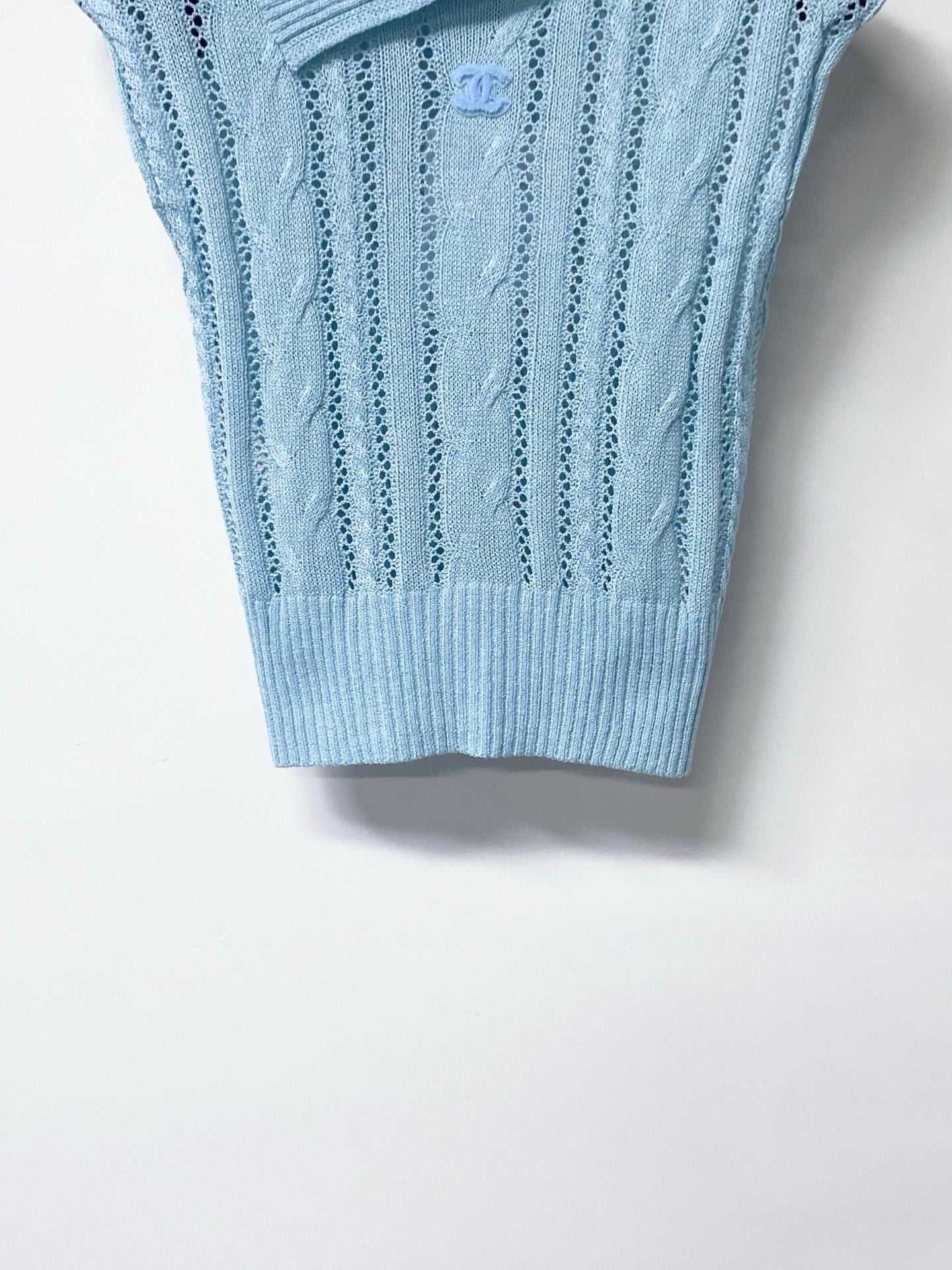Chanel 2026 Knit Sweater Vest Laine Wool 315615