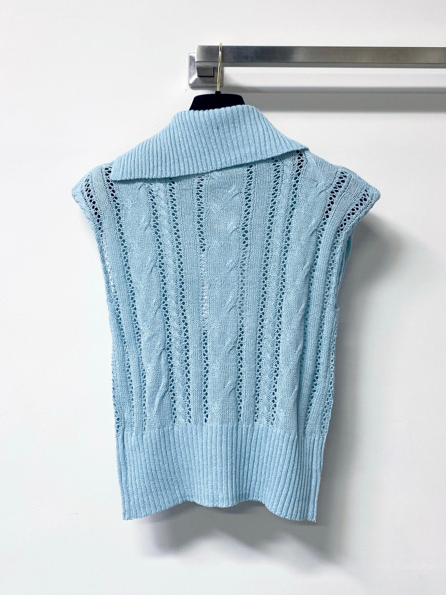 Chanel 2026 Knit Sweater Vest Laine Wool 315615