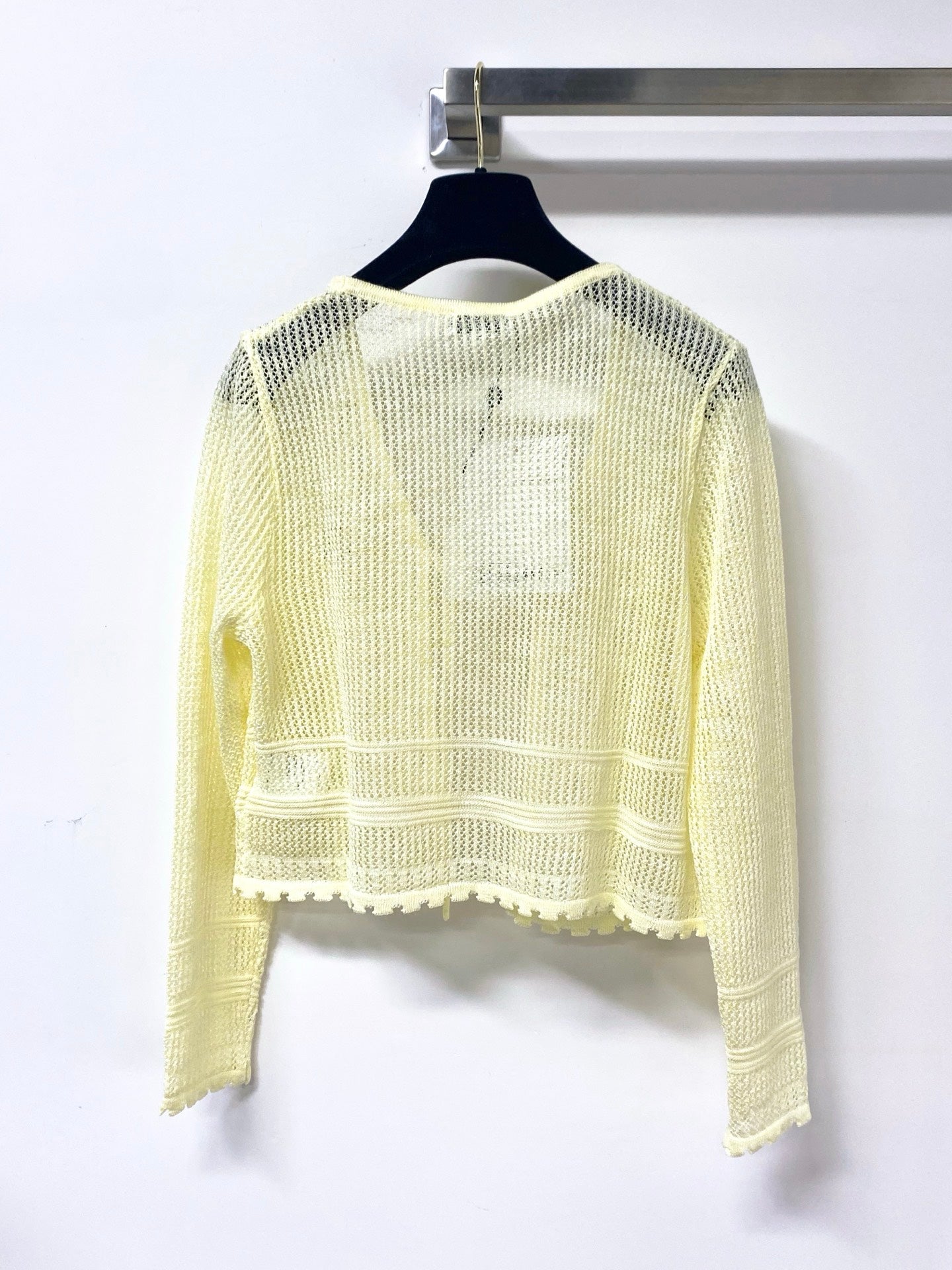 Chanel 2026 Short Knitted Cardigan Cotton 419392
