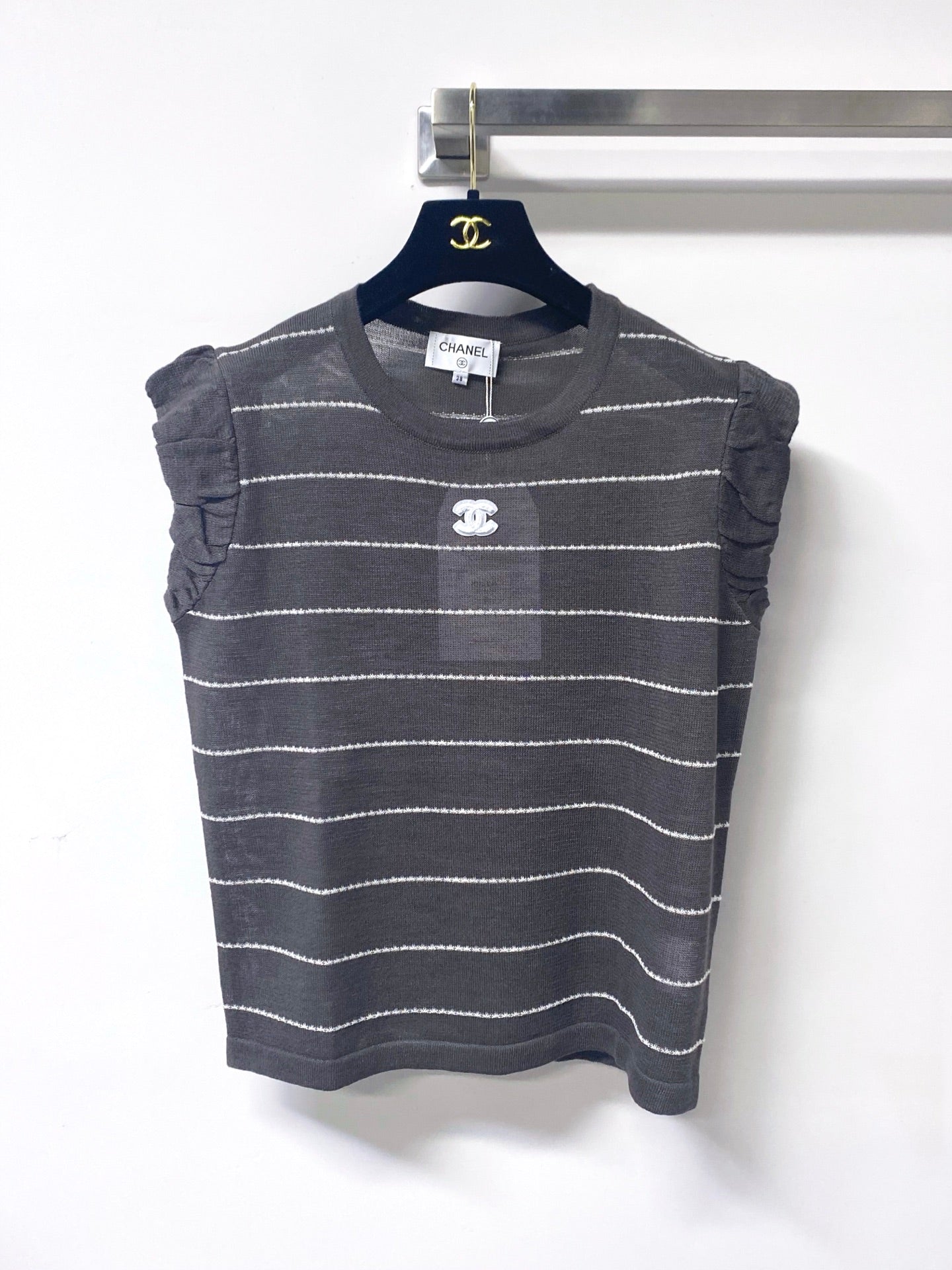 Chanel 2026 Short-Sleeved Shirt Wool 439829