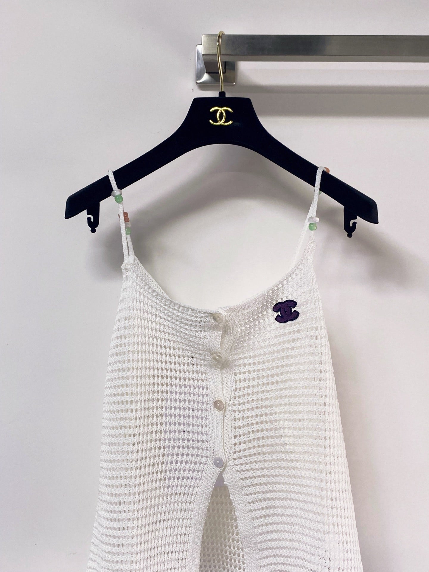 Chanel 2026 Logo CC Camisole Viscosa 471908