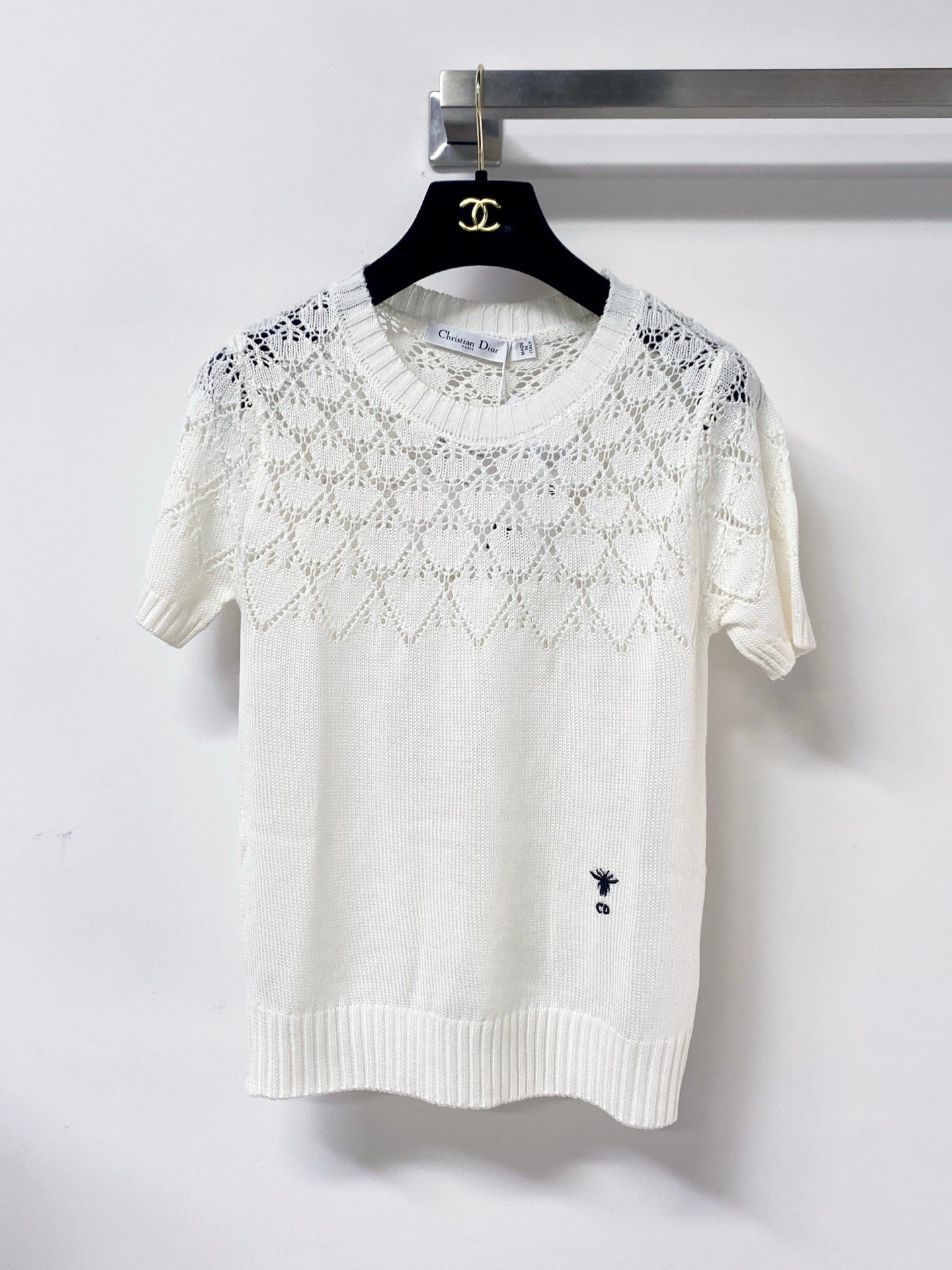 Dior 2026 Short-Sleeve Shirt Wool Laine 479913