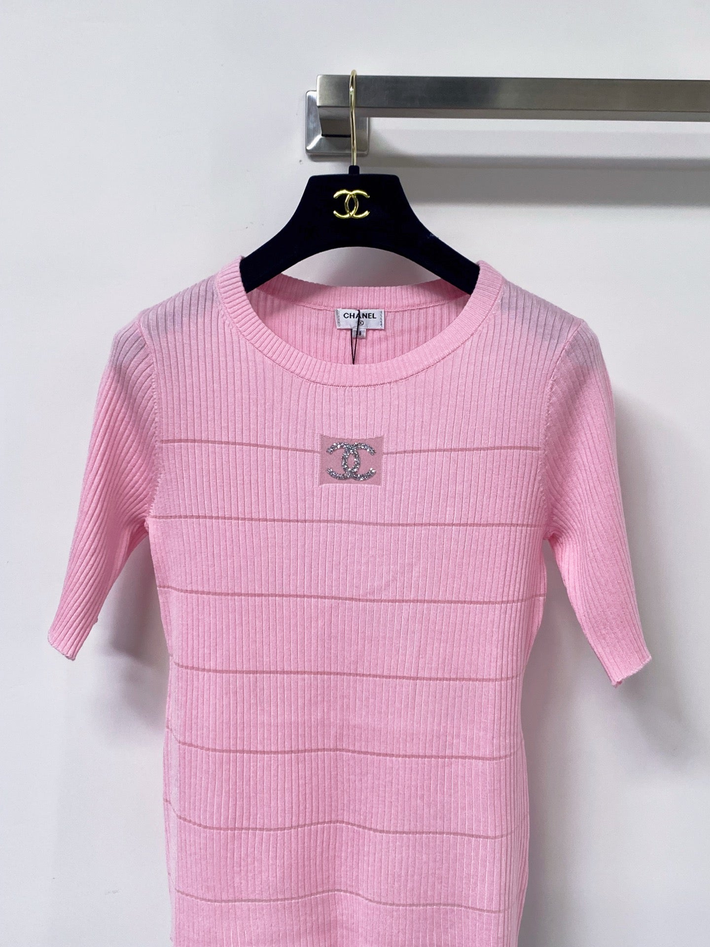 Chanel 2026 Short-Sleeve Shirt Laine Wool 479880