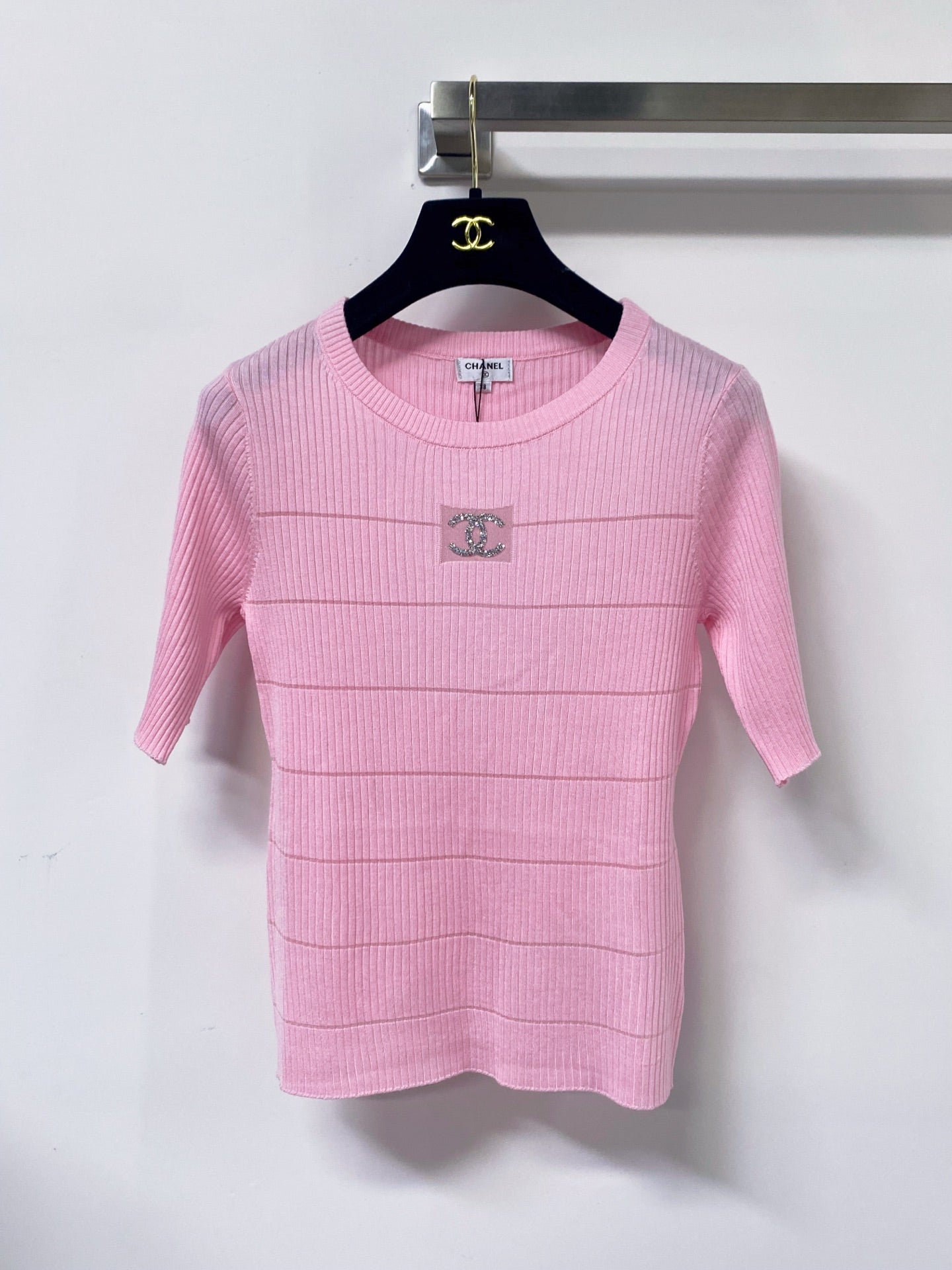 Chanel 2026 Short-Sleeve Shirt Laine Wool 479880