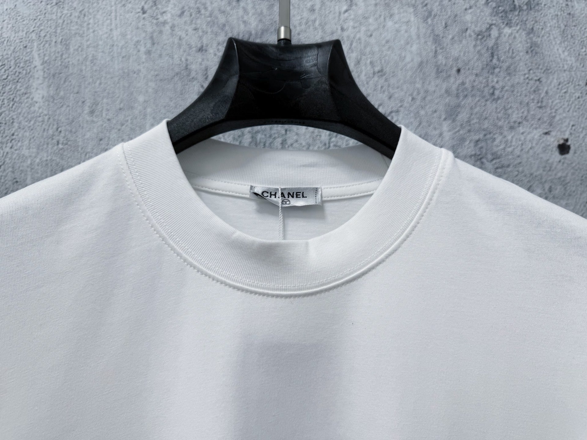 CC 2026 Short Sleeve T-Shirt Silver Powder Print Cotton 129279