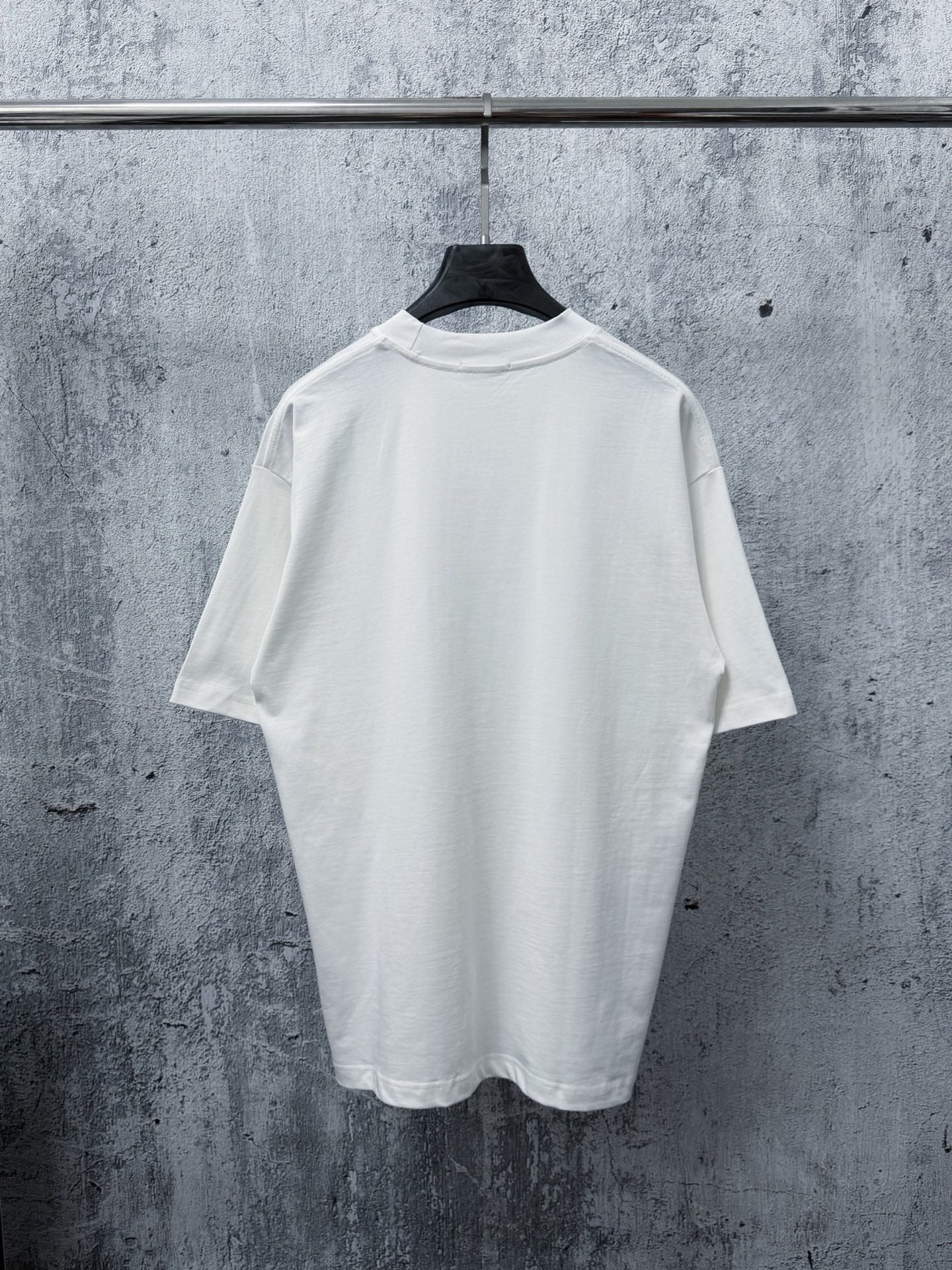 CC 2026 Short Sleeve T-Shirt Silver Powder Print Cotton 129279