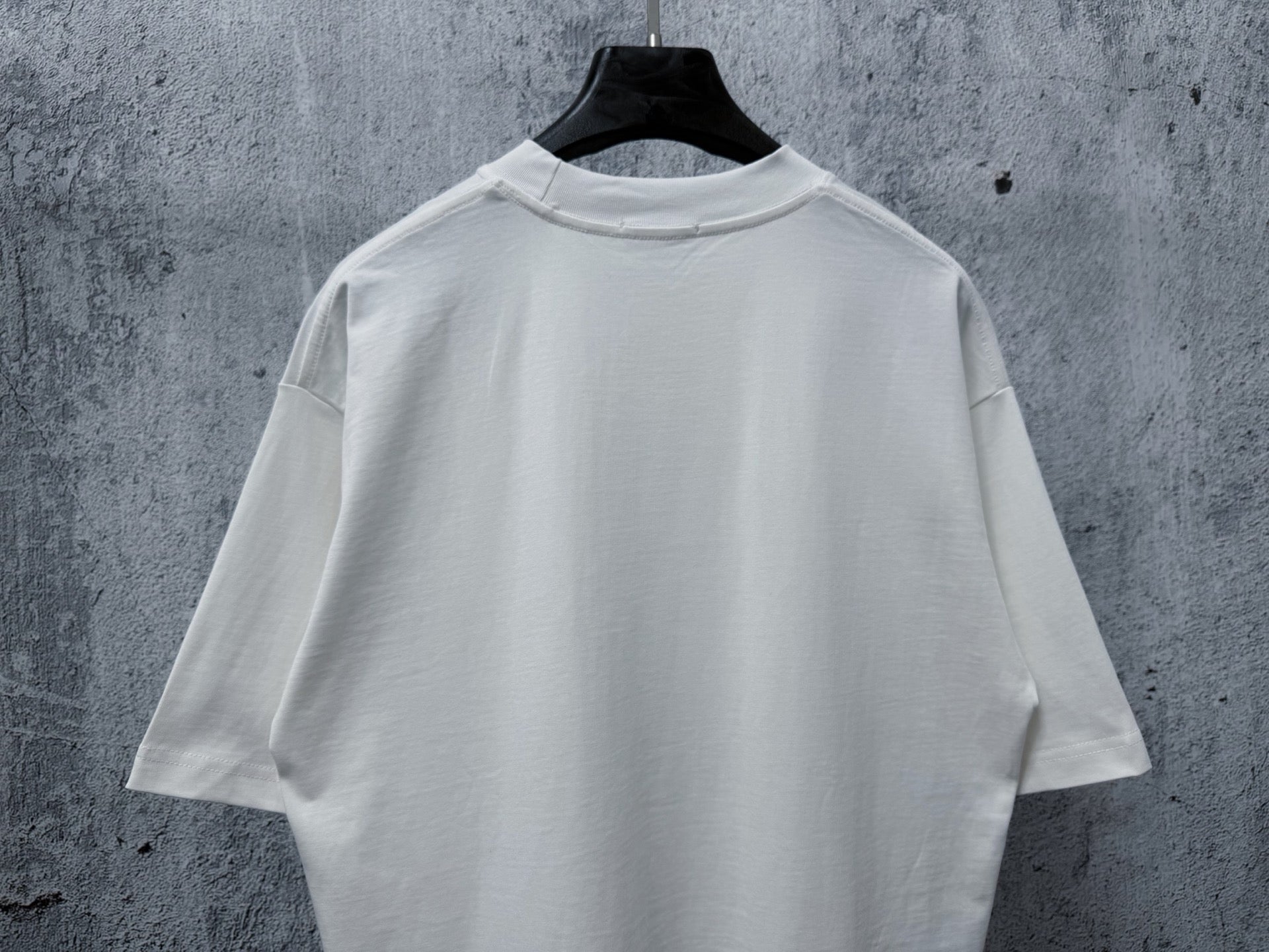 CC 2026 Short Sleeve T-Shirt Silver Powder Print Cotton 129279