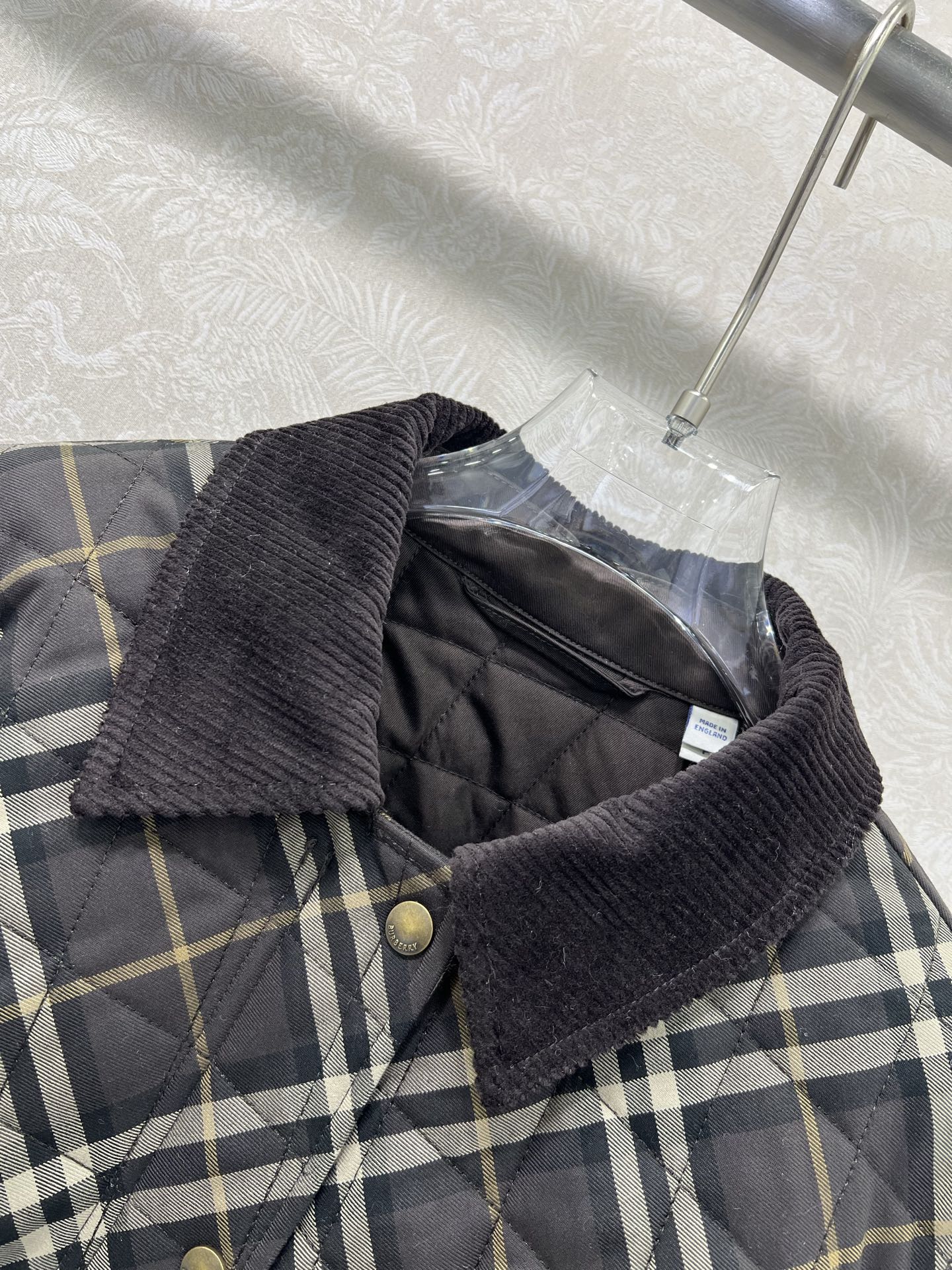 Burberry 25 Quilted Cropped Jacket Multicolor  Cotton