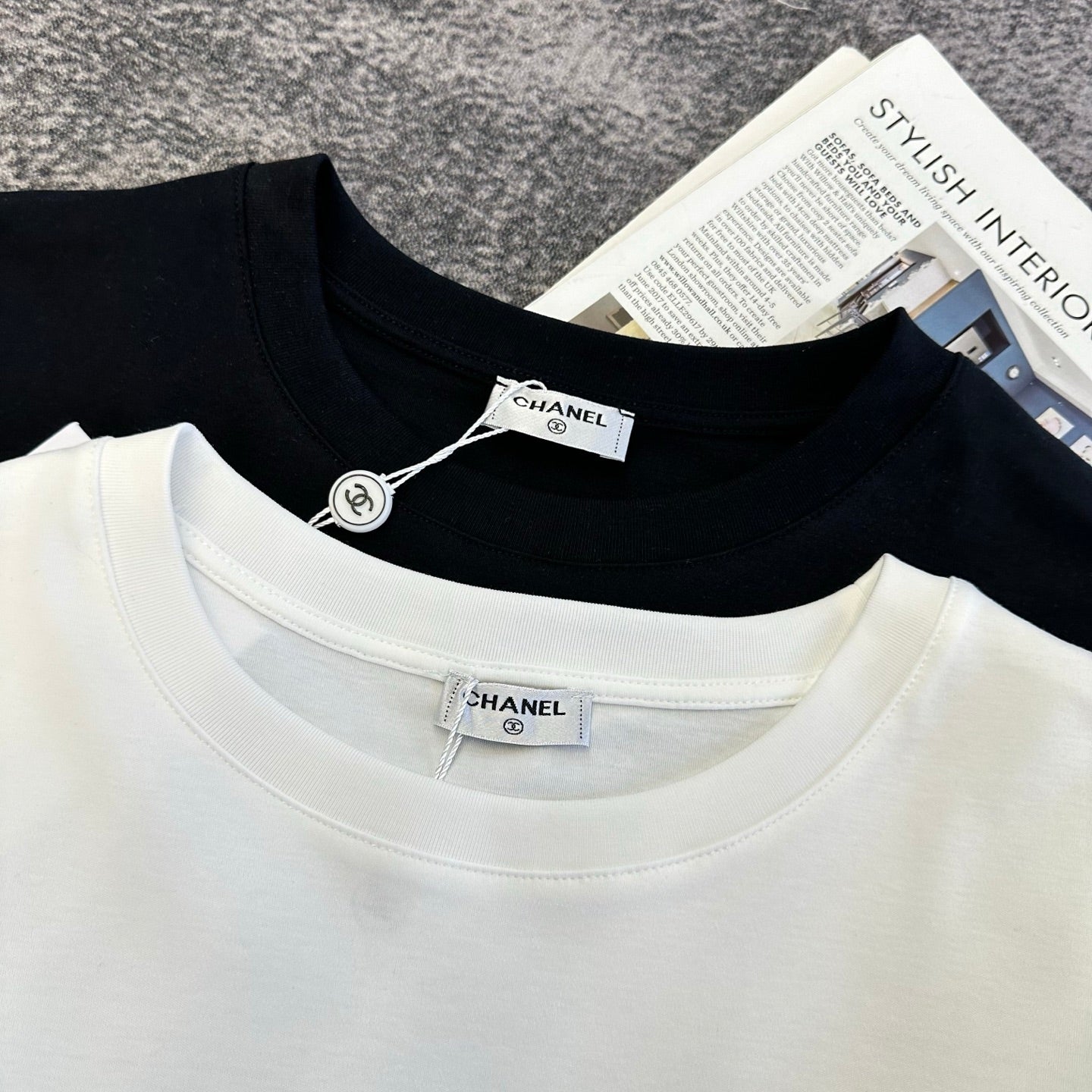 Chanel 2026 Short-Sleeve T-Shirt Cotton 374840