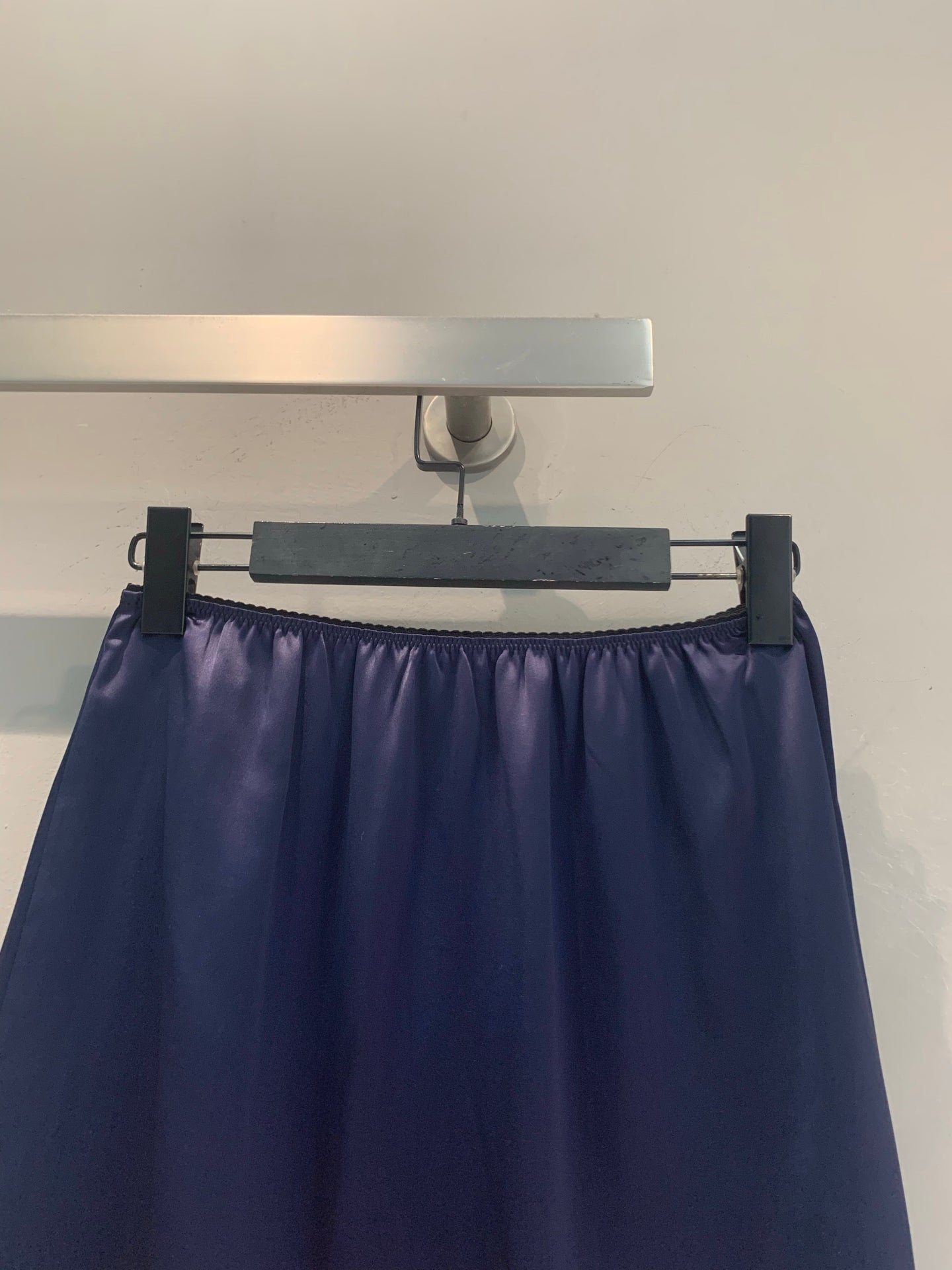 MiuMiu 2026 Set Satin Navy 646105