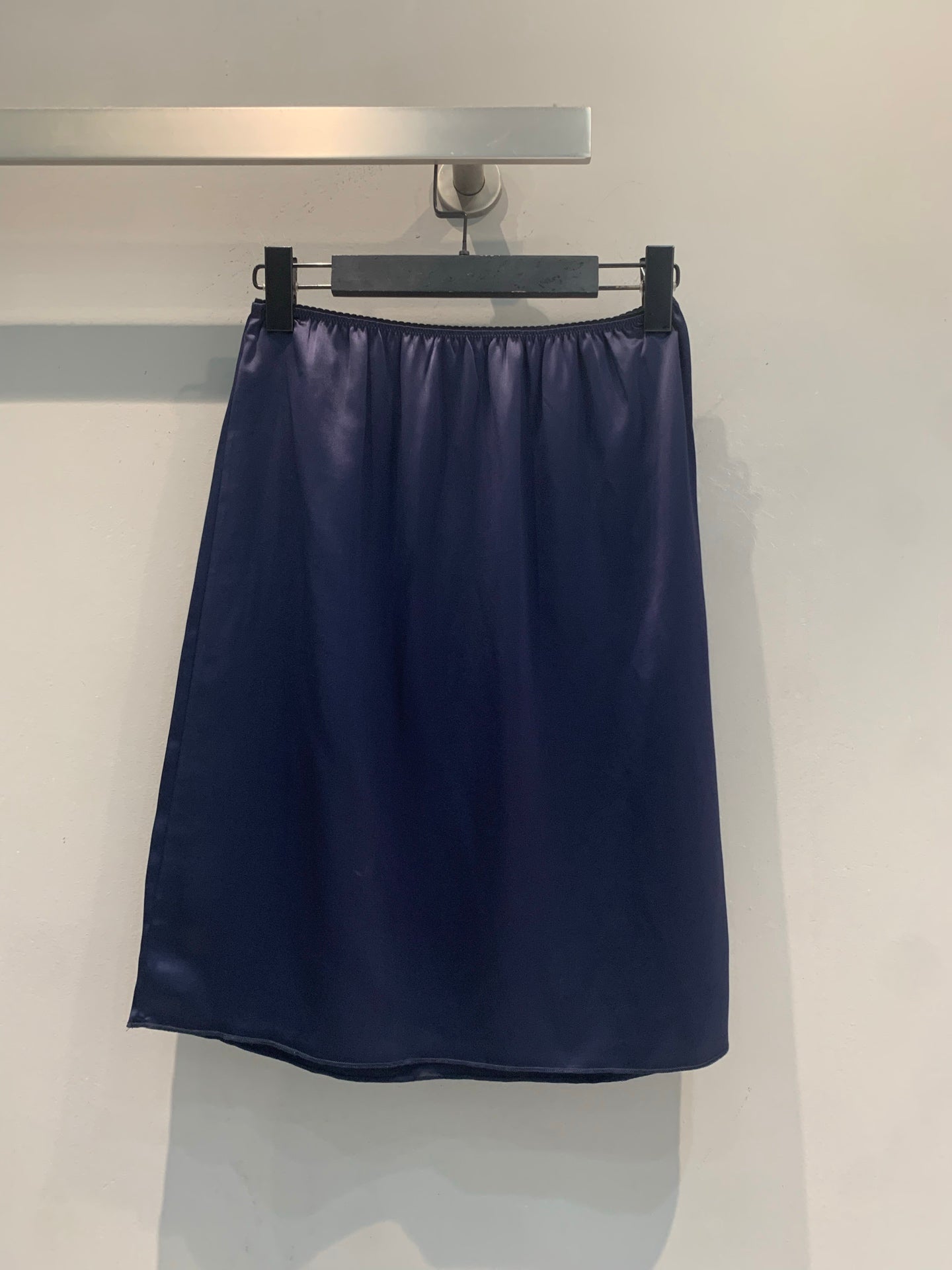 MiuMiu 2026 Set Satin Navy 646105
